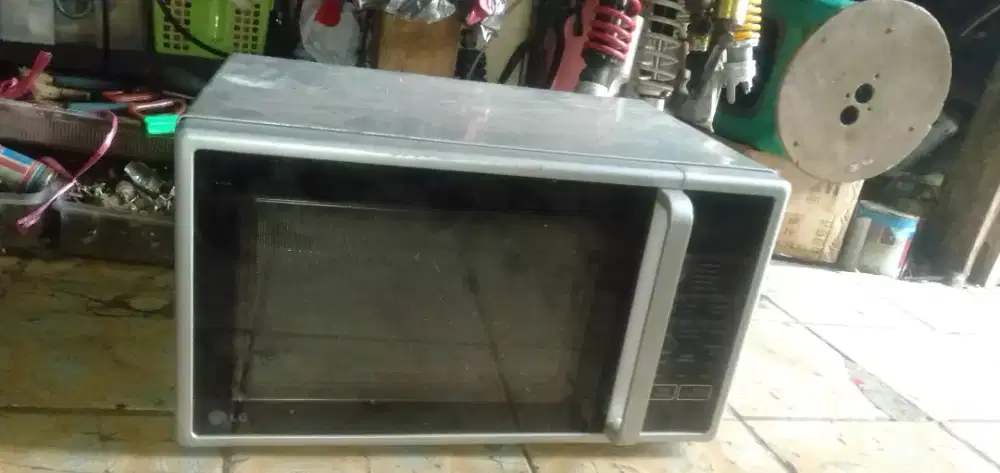 Kotak besi serba guna ex microwave BS utk taruh apa sj hrg murah deh