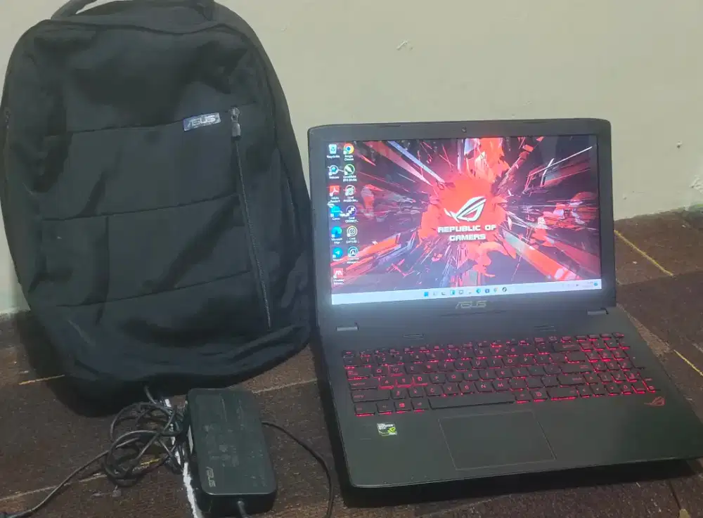ASUS ROG CORE I7-4750HQ Ram 8GB SSD 128GB+HDD 640GB VGA GTX 4GB