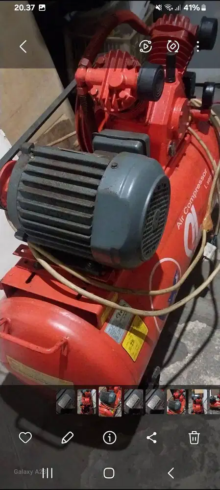 Dijual 1 unit kompresor 1hp