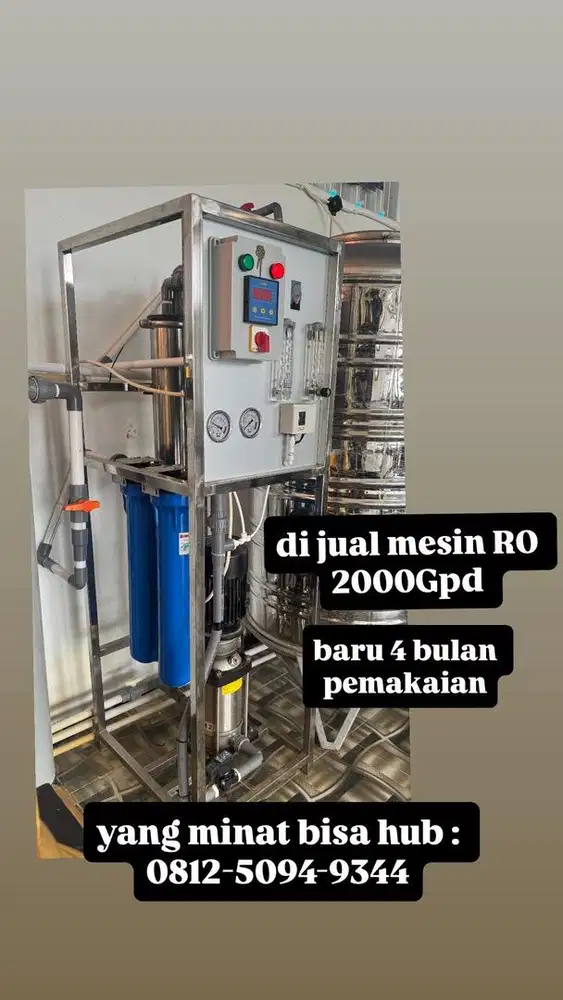 mesin ro 2000gpd
