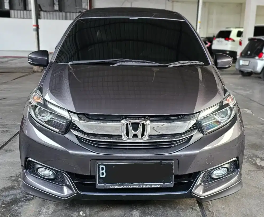 Baru 68rban Km Honda Mobilio E AT Matic 2021 Abu2 Mulus Siap Pakai