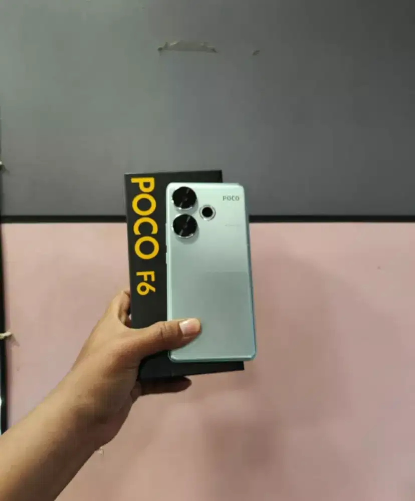Ready Poco F6 12/512gb Fullsef resmi