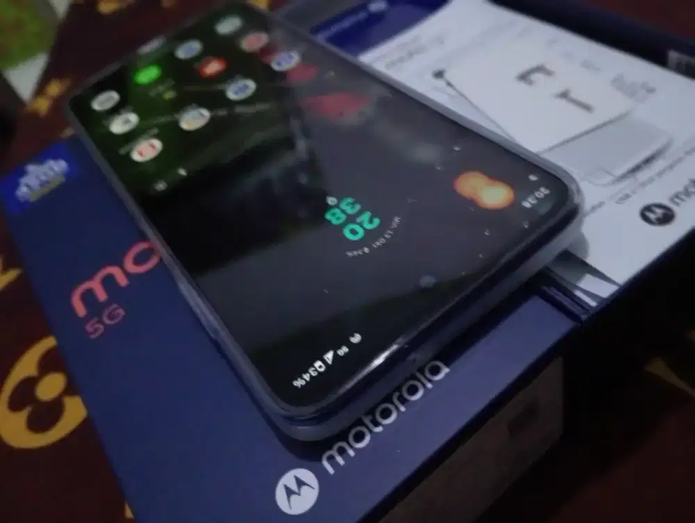 Motorola G45 5 8/256 like new warna biru