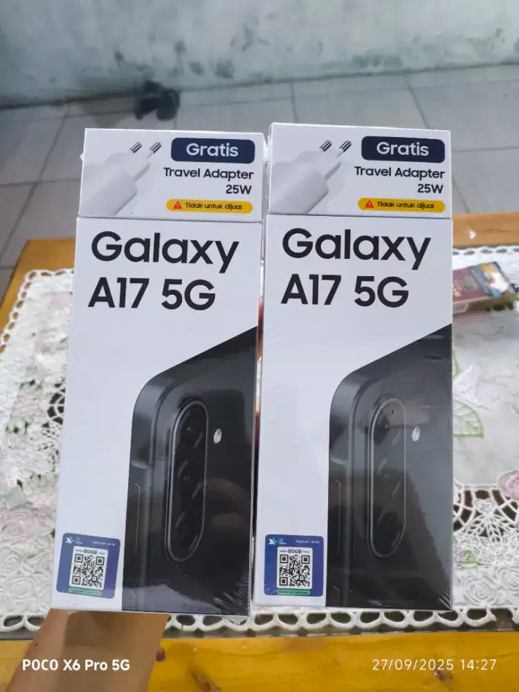 Samsung a17 5G 8/256 baru dan segel murah