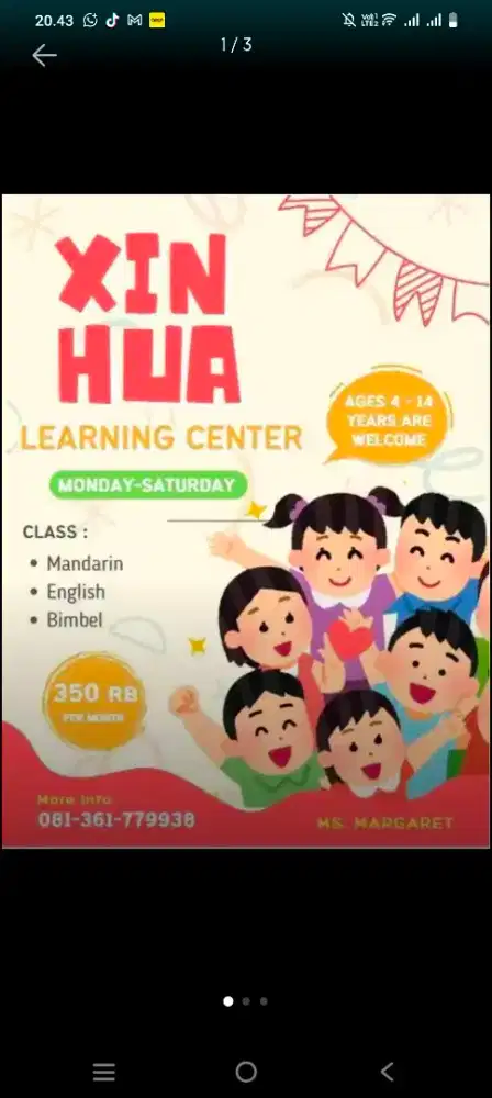 Mandarin dan pelajaran