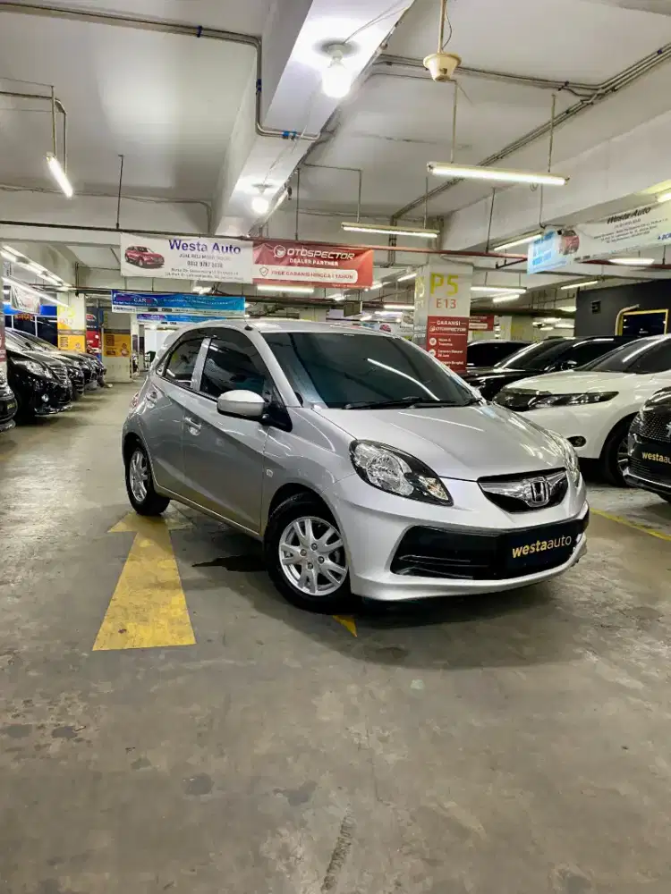 KM 84rb Honda Brio 1.3 E MT Manual 2012 istimewa