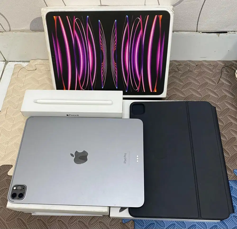 IPAD Pro M2 11-inch , Grey , 256GB LL/A Wifi Only (Sepaket)