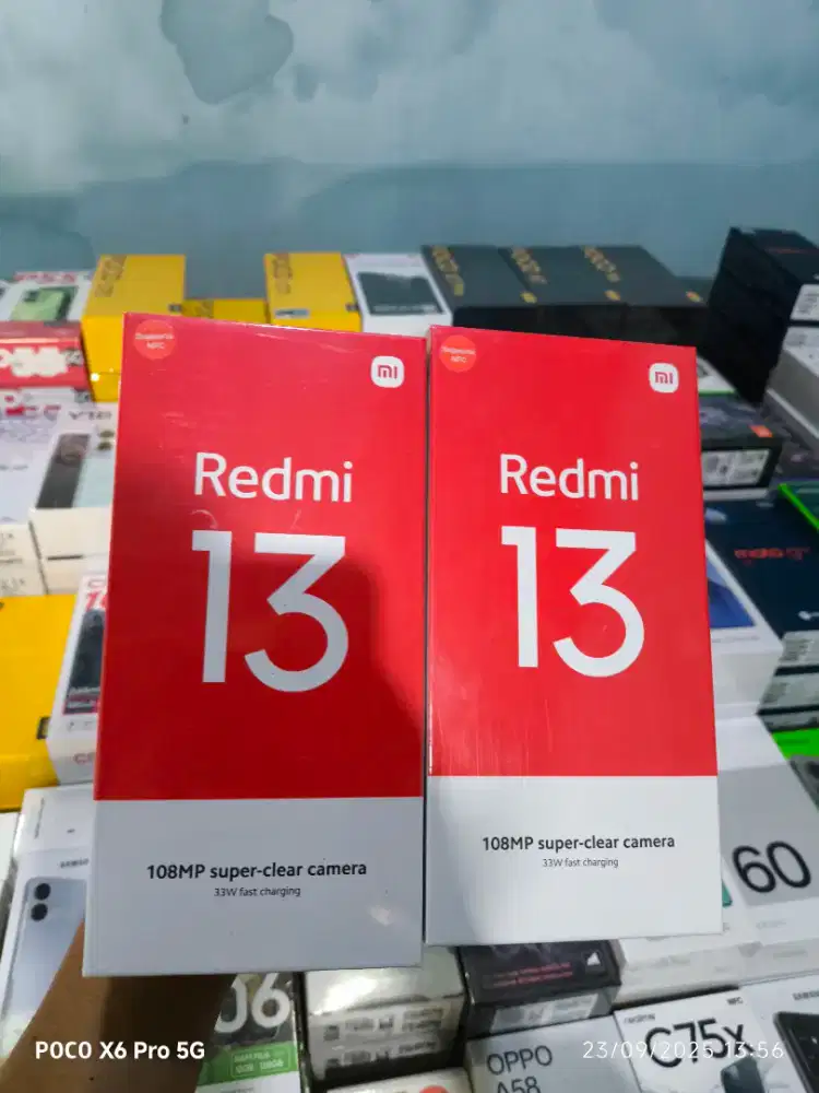 Redmi 13 8/128 baru dan segel murah