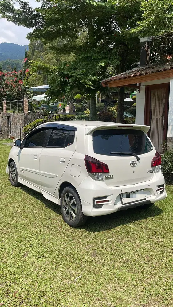 Toyota agya 1.2 TRD sportivo tahun 2018 LOW KM free dashcam kaca film