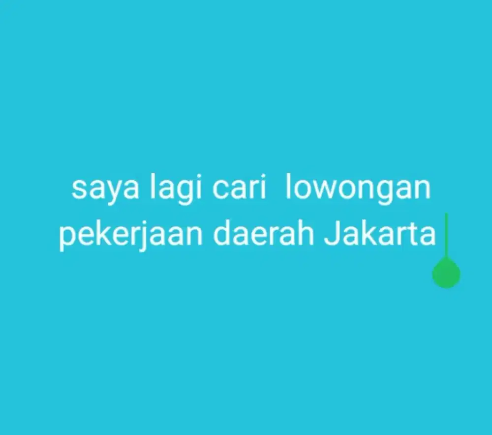 info lowongan pekerjaan daerah Jakarta