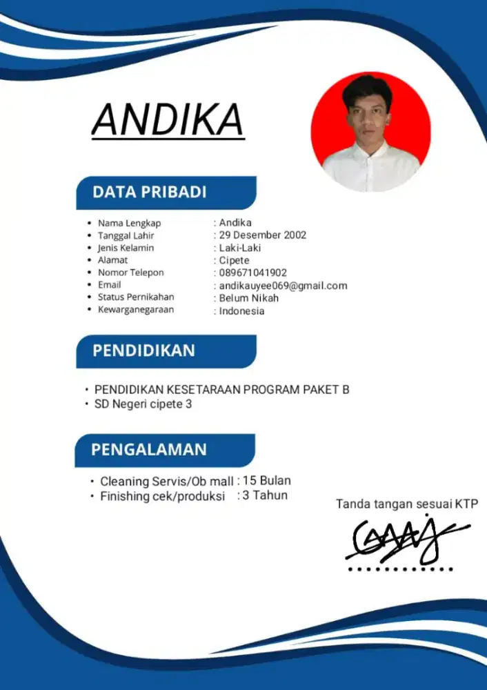 Cari loker untuk daerah Cipondoh/Cikokol