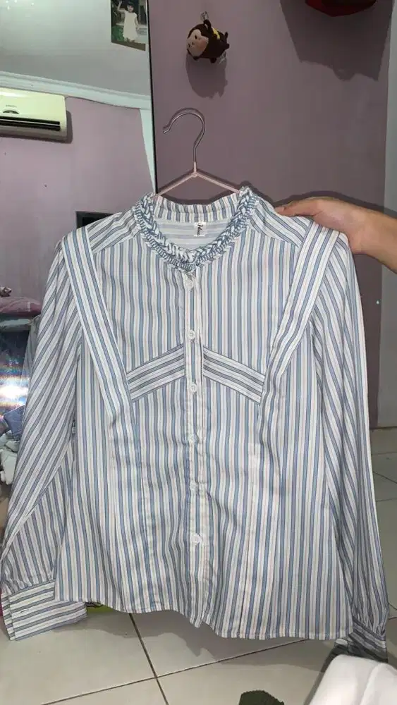 kemeja slimfit ld 88 no minus