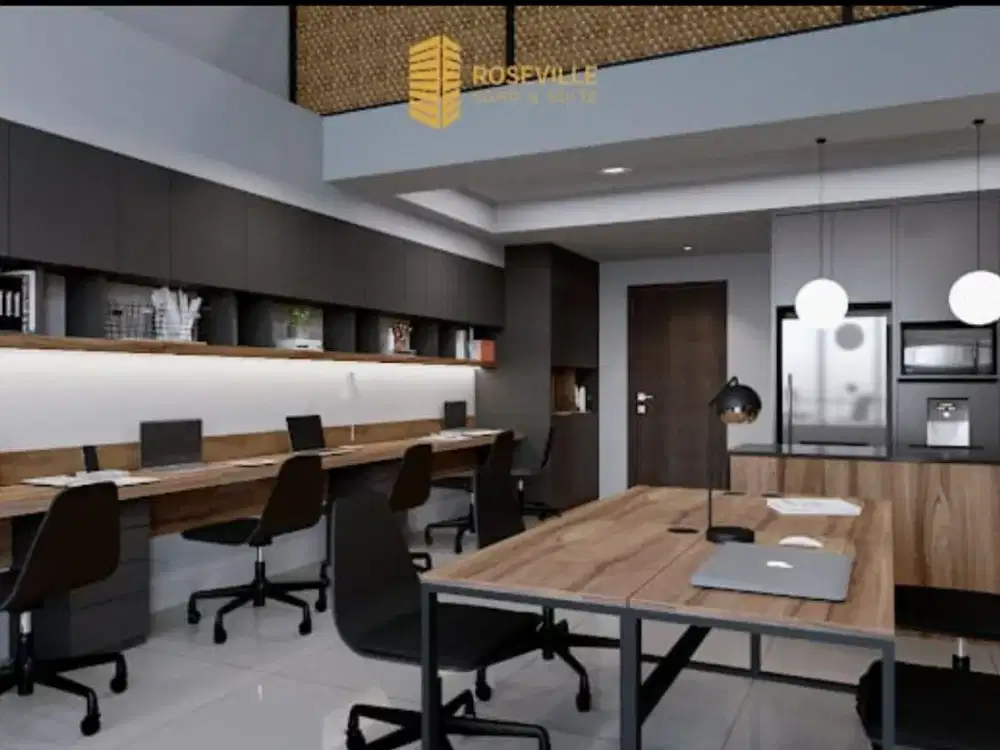 Jual Office 2 Lantai Roseville SOHO Harga di Bawah PPJB - Fasilitas Lengkap