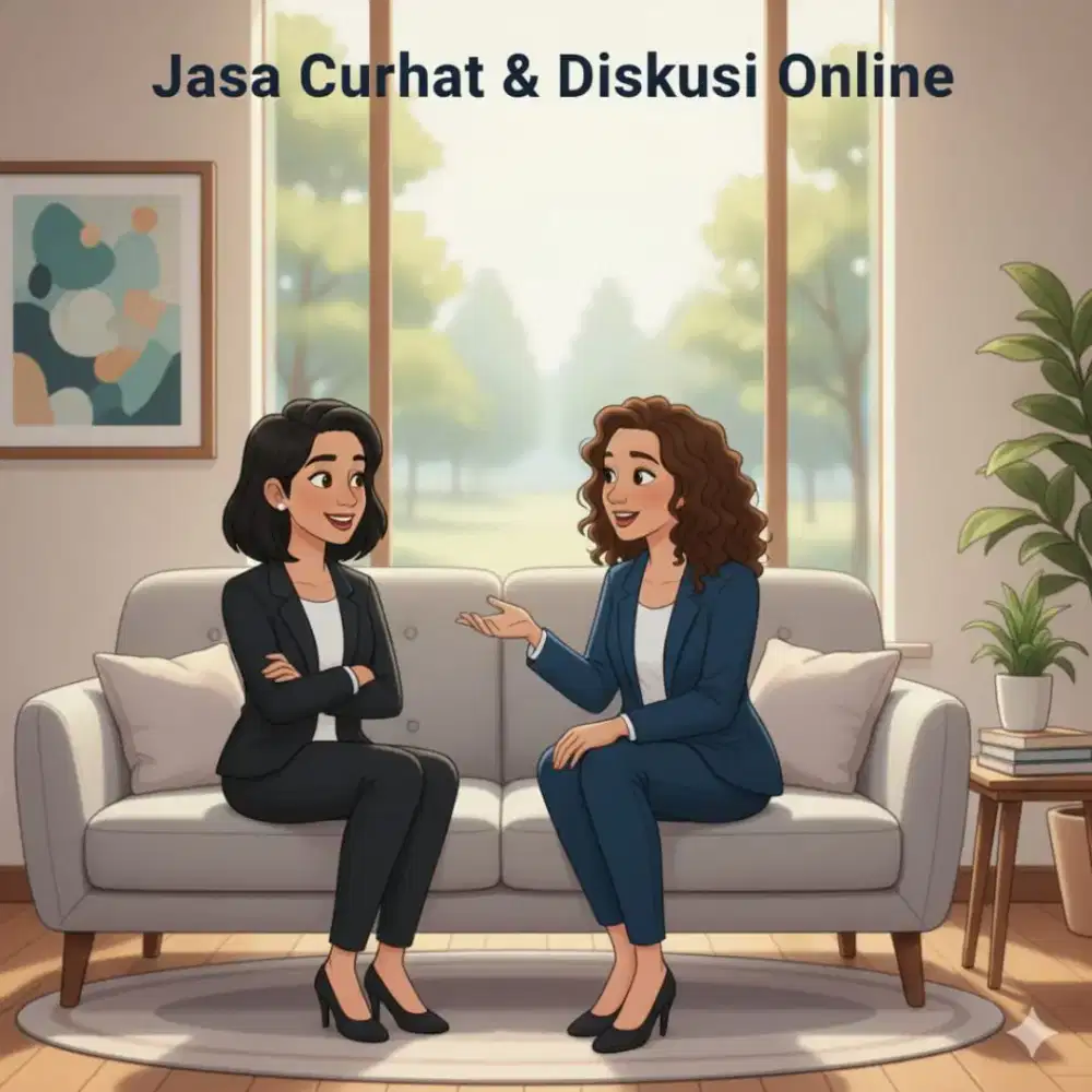 Jasa Curhat dan Diskusi Online