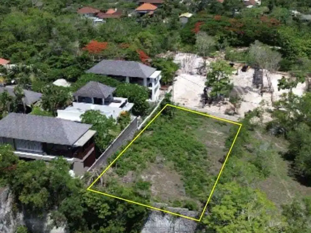 Dijual Tanah Full view laut di jln pantai Melasti Kuta Selatan Badung