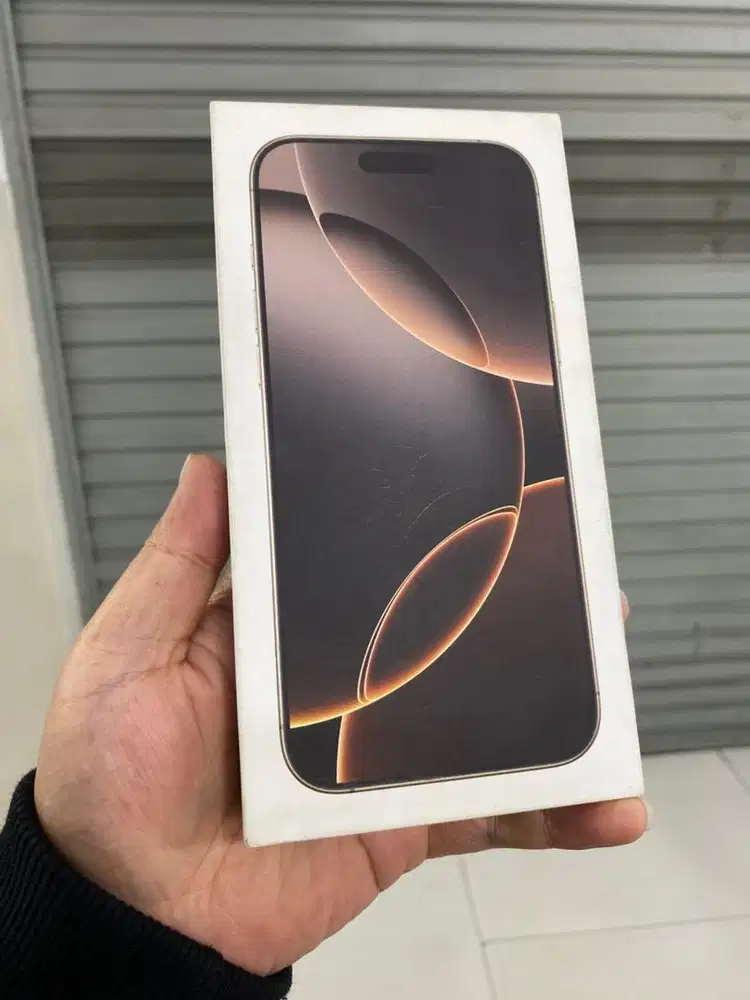 NEW iPhone 16 ProMax 256Gb Dessert Resmi iBox