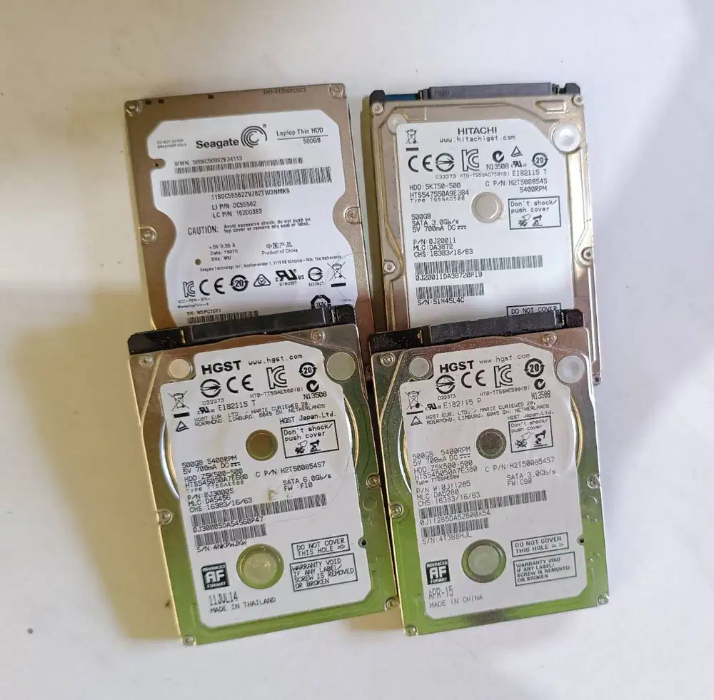 Hardisk 500GB merk random