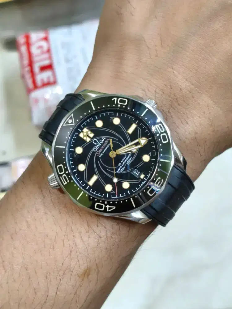 Jam tangan omega Semaster 007 all original