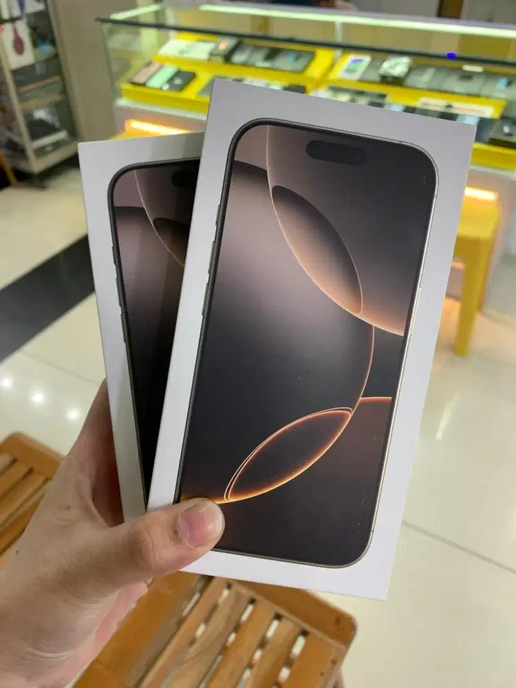 NEW iPhone 16 Pro 128Gb Dessert Resmi iBox