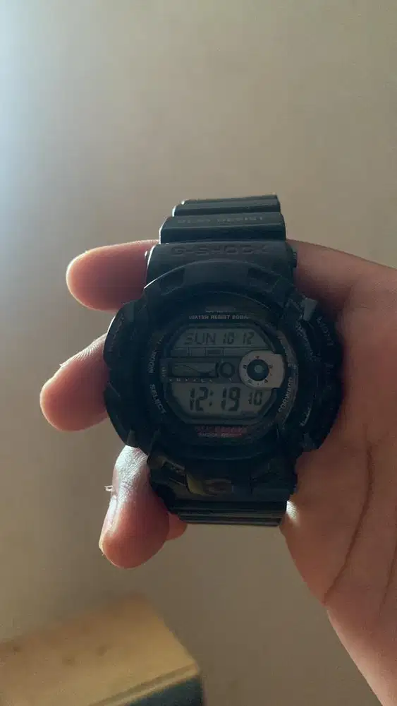 Jam tangan vintage Casio G-shock ini Gulfman G-9100-1dr