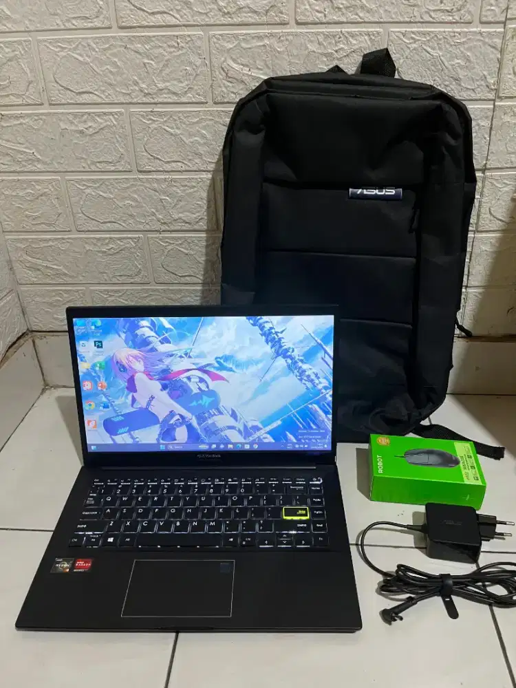 Dijual Asus Vivobook X421DAP Amd Ryzen 3 ( ram 8/ Nvme 512 gb )