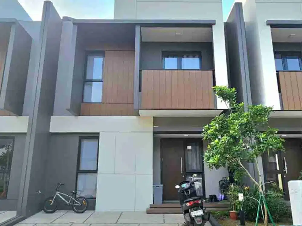 Rumah baru furnished siap huni di regia summarecon crown gading bekasi