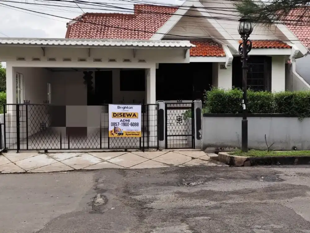 Rumah Luas Strategis Disewakan di BCC | Bukit Cimanggu City Tanah Sareal Kota Bogor