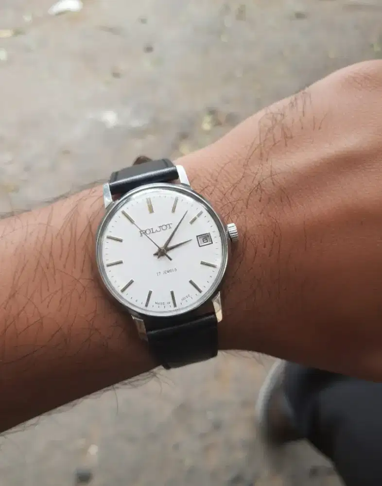 Jam tangan vintage Poljot Manual winding