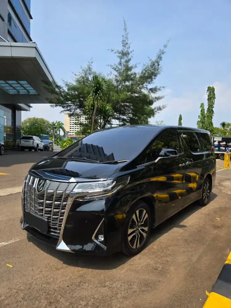Toyota Alphard X 2018 Facelift Tgn1 Km 50rb record !! Antik