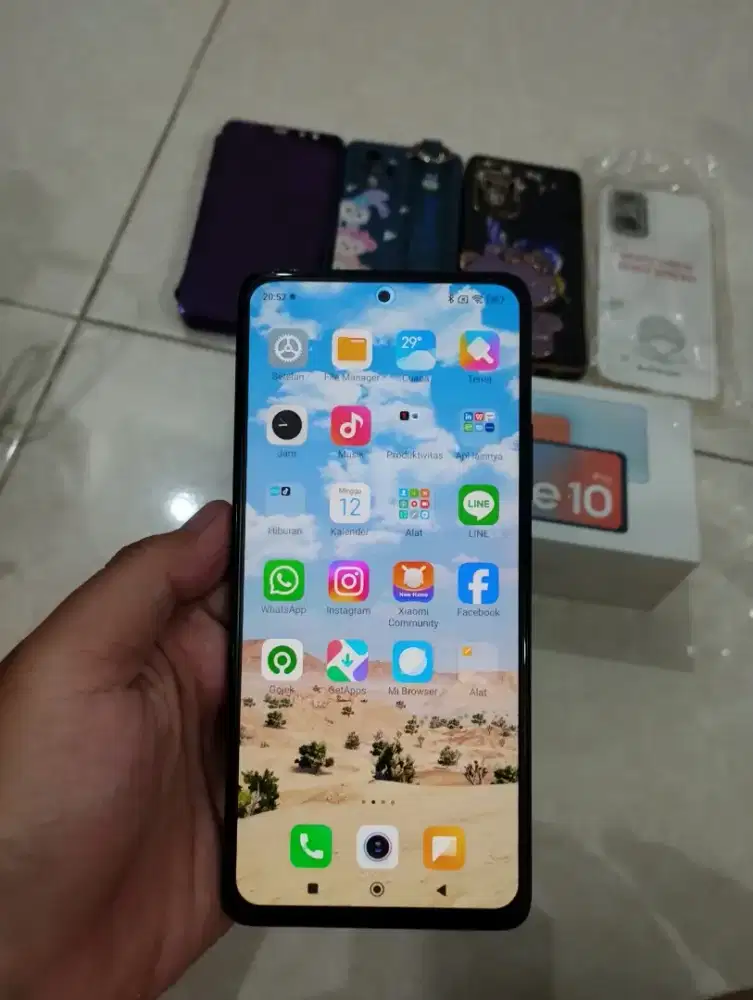 Dijual Xiaomi Redmi Note 10 Pro fullset