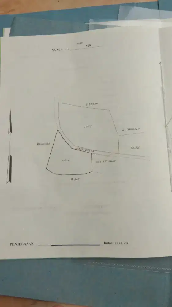 Jual tanah harga spesial