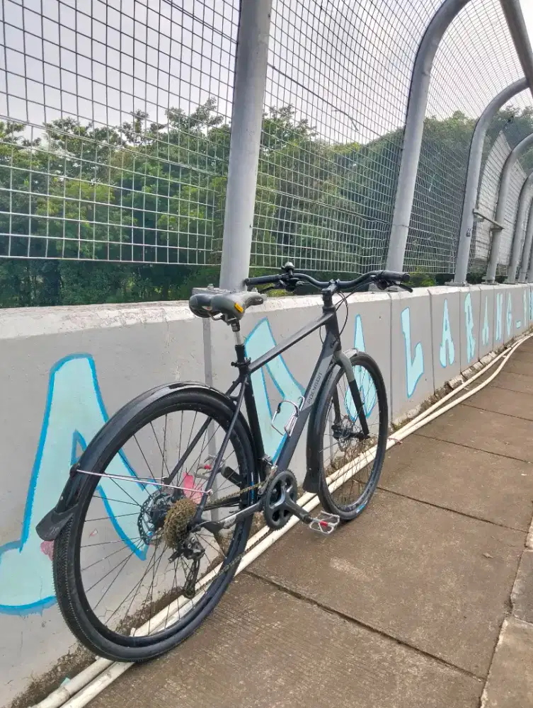 POLYGON PATH 3 HYBRID BIKE up-grade mantap