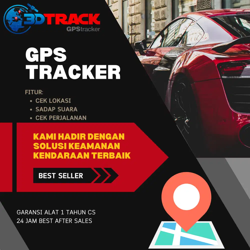 GPS TRACKER KENDARAAN BERMOTOR MURAH BERGARANSI 3DTRACK
