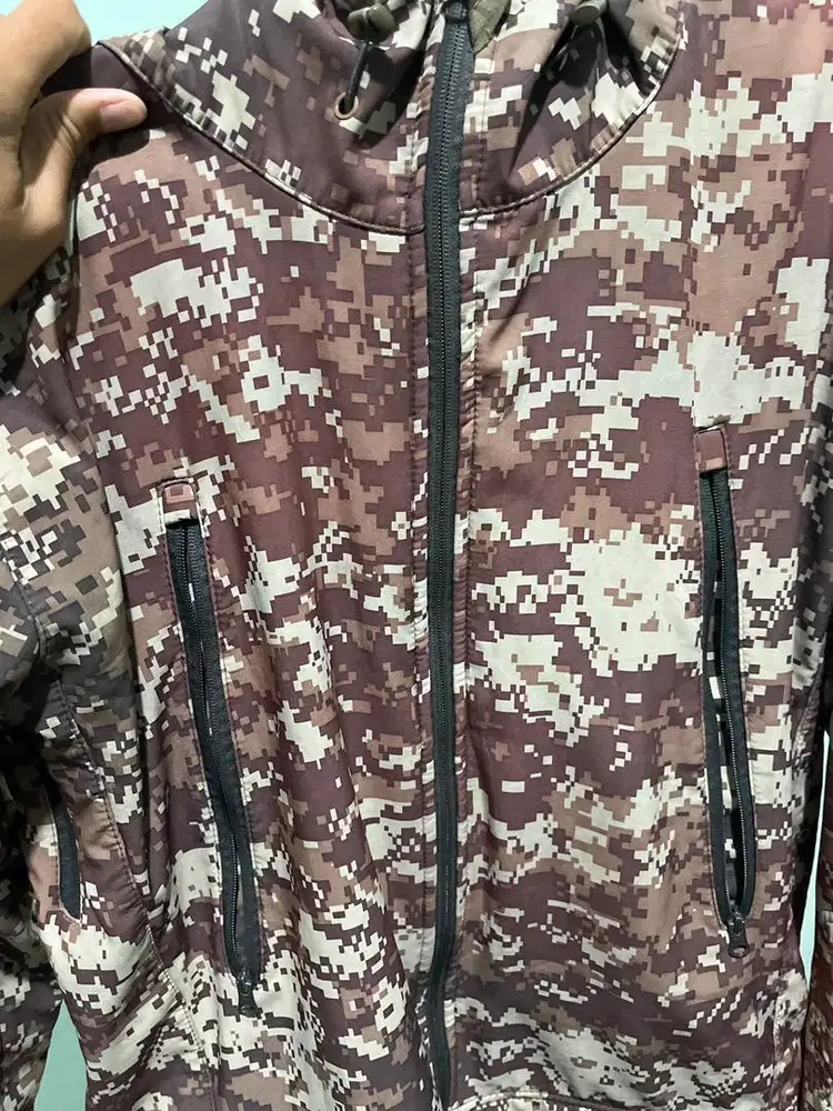 jaket bekas original army coklat