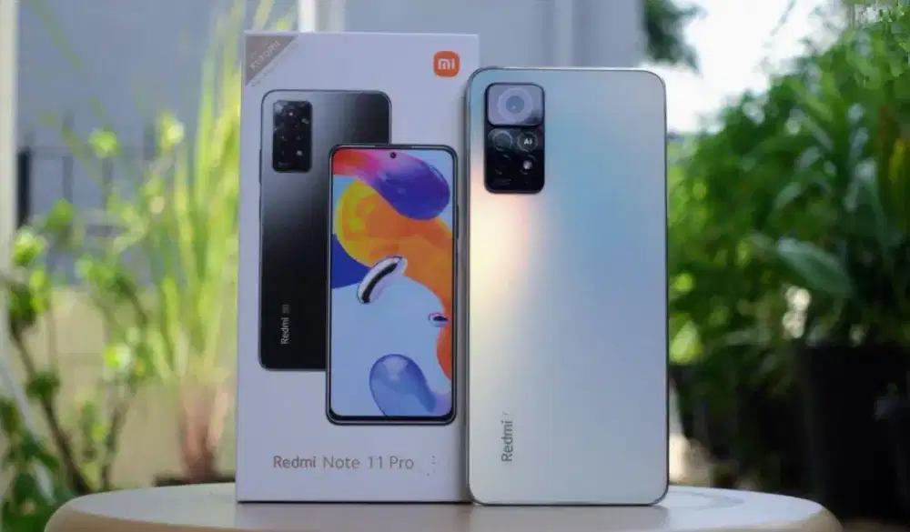 redmi note 11 pro 8/128 amoled resmi fullset siap pakai