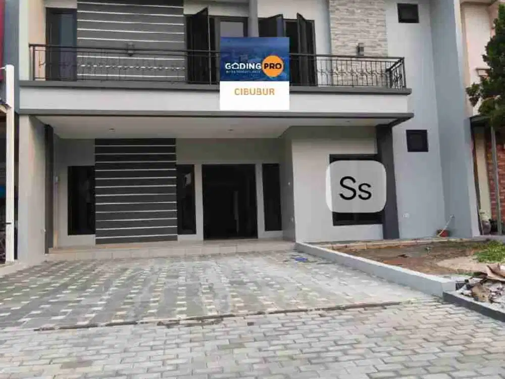 Dijual rumah kota Wisata cibubur. Cluster depan. Rapi renovasi.