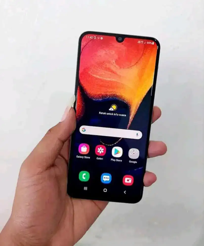 samsung a50 4/64 super amoled siap pakai (budayakan membaca)