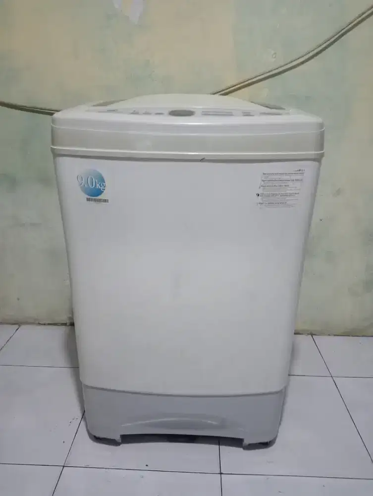 Di jual mesin cuci Samsung top loading 9 kg masih orisinil pabrik