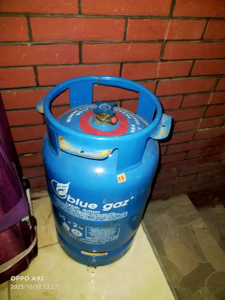 Jual borongan Tabung blue gaz 55kg dan kompor 2 tungku Rinai