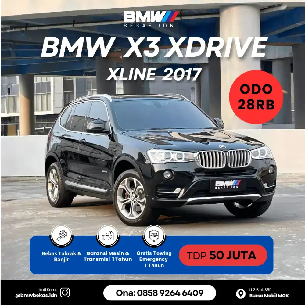 BMW X3 2017 xDrive xLine bensin