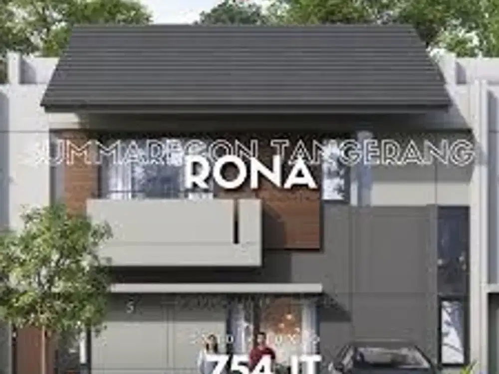 Hunian Modern di Lokasi Premium Dijual Rumah Mewah Cluster Rona