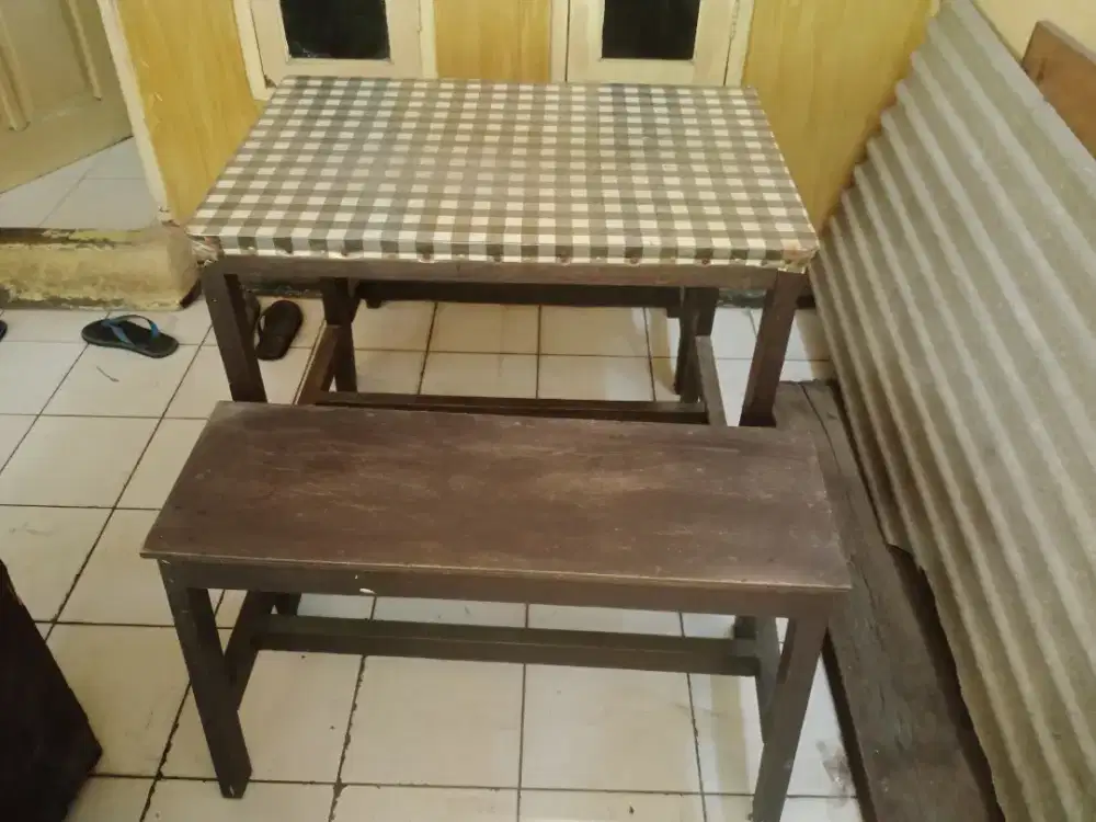 Jual Meja makan untuk property resto atau warung makan