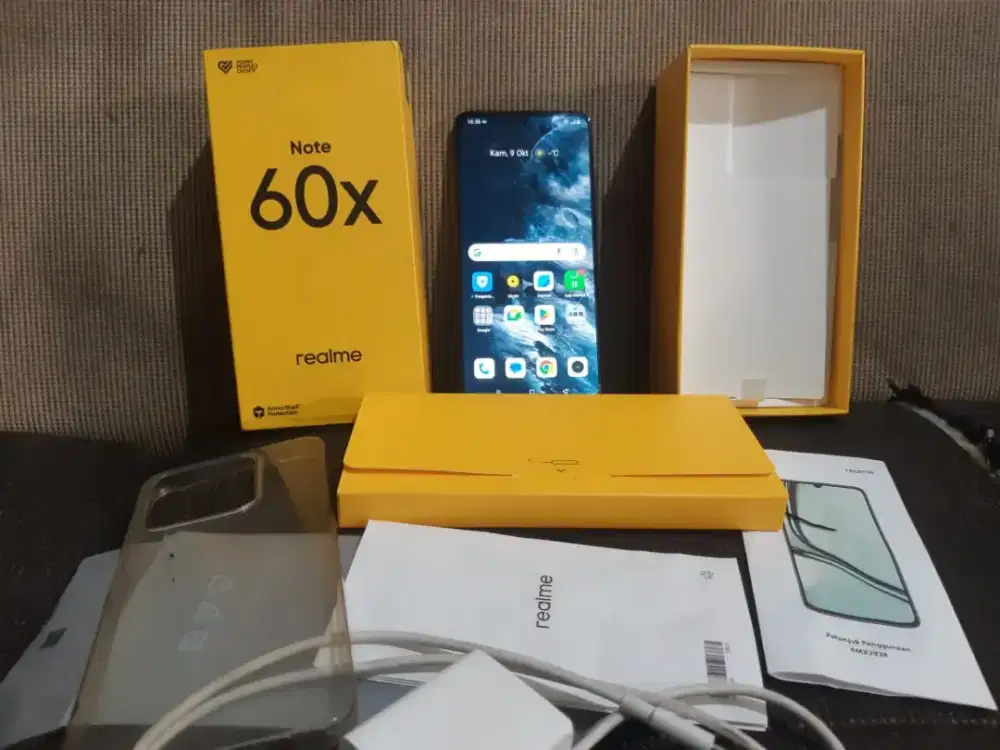 Realme note 60x 4+8/64 fullset