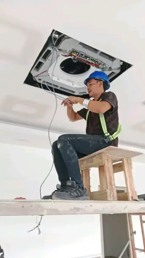 SERVICE AC KULKAS MESIN CUCI POMPA AIR BONGKAR PASANG AC