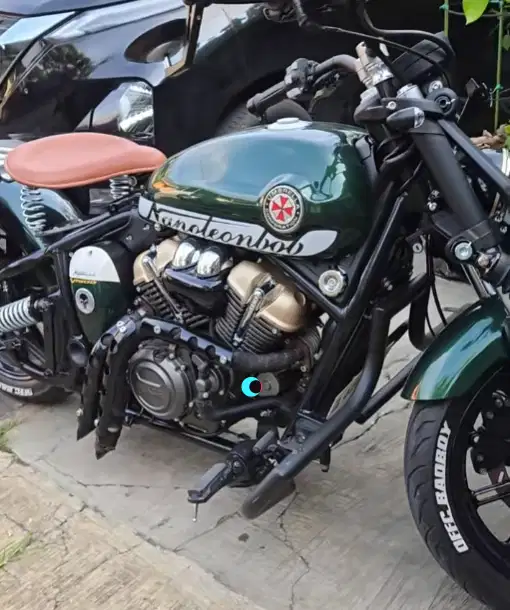 Napoleon Bob 250 – Siap Pakai, Full Aksesori Custom, Part Ori Lengkap!