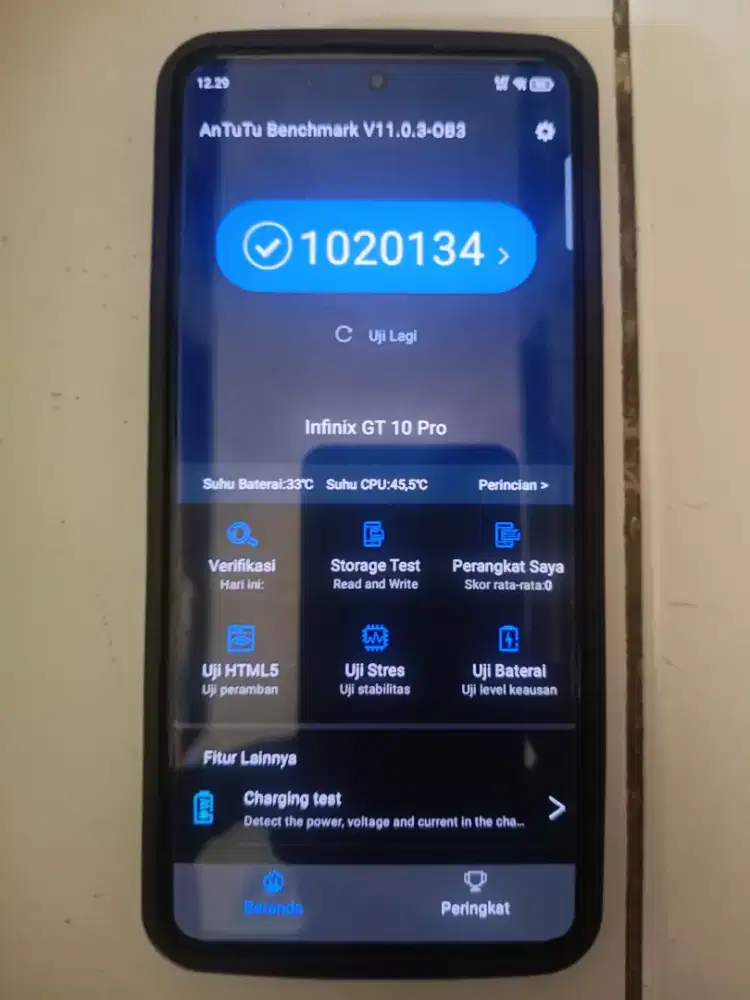 Infinix gt 10 pro 8/256
