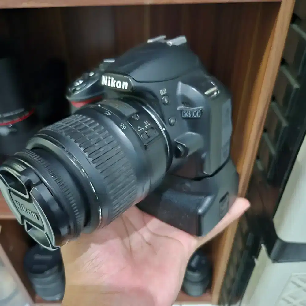 Kamera dslr nikon d3100 kit 18-55 dx