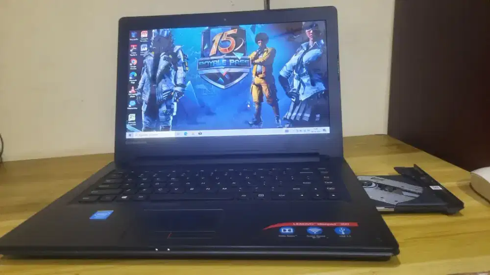 Di Jual Cepat BU Laptop/Lenovo ideapad-300 Slim(Ram4g-hdd-500)No Minus