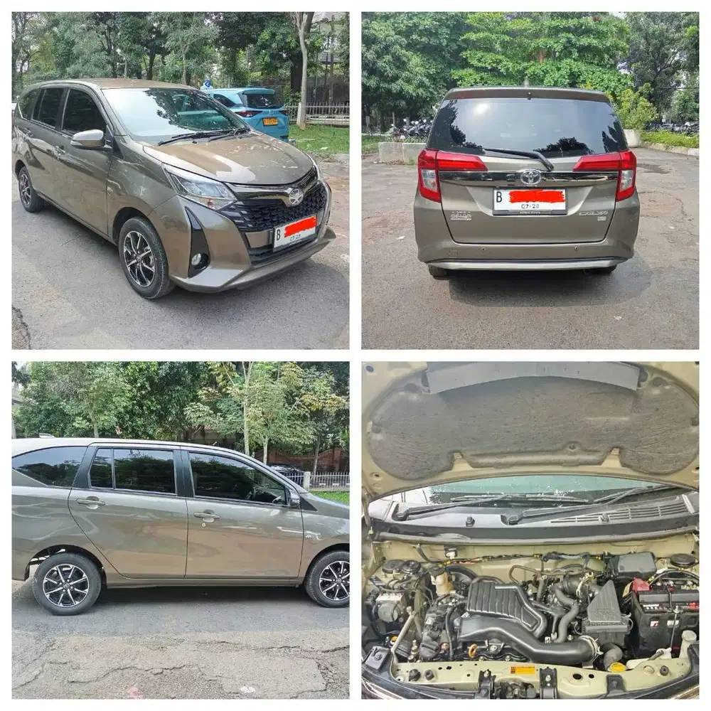Calya 1.2G AT 2022, Plat B Ganjil Jakarta Selatan