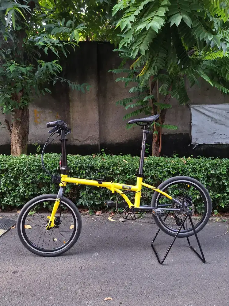 Sepeda Lipat Nicks YELLOW  !!!
